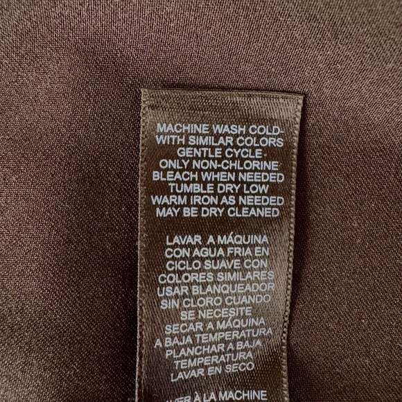 WHITE HOUSE BLACK MARKET Dress Black Plaid-Green Womans-3/4" sleeves-lined- sz 2 - Picture 11 of 11